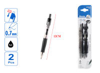 STELAM Paquete de 2 bolígrafos tinta gel de  0.7 mm en color azul - Escritura suave, retráctil , ideales para escuela, oficina y hogar - details 3