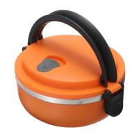 Fiambrera portátil de una o dos Capas, contenedor de Alimentación aislado al vacío de Maple inoxidable, a prueba de fugas - details 3