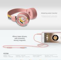 HV-H2238D Havit CASCOS con Manos Libres - Diseño Estampado, Conexión 3.5mm, Ideal para Todos los Dispositivos, Sonido de Alta Calidad, Cable de 1.2m, Diseño Cómodo y Versátil - Opciones de Color Múltiples - details 1