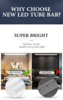 Luz LED Para Armario De Cocina Y Pared 5W 10W 20W Tubo De Iluminación Para Cocina Y Armario Luz Bajo Gabinete 220V Sin Bombillas Incluidas Método De Instalación Auto-contenido - details 6