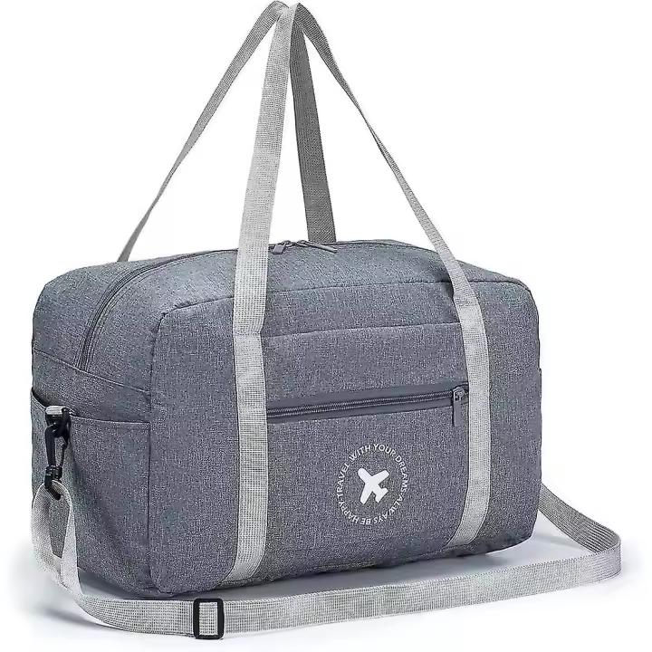 Bolsa de cabina de 40x20x25 cm para equipo de mano plegable de tamaño por Ryanair, Bolsa de viaje type Lona para ir Debajo del Asiento - 1