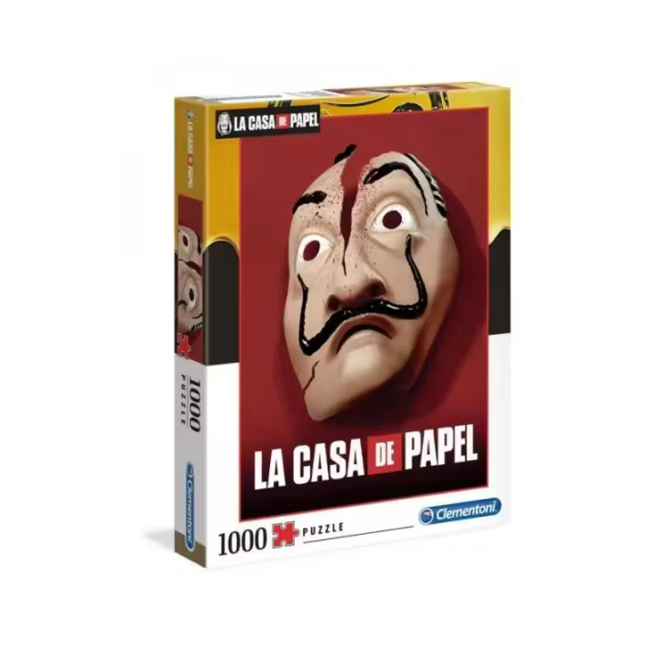Puzzle 1000 piezas La Cassa de Papel Clementoni 20CLE39533 - 1