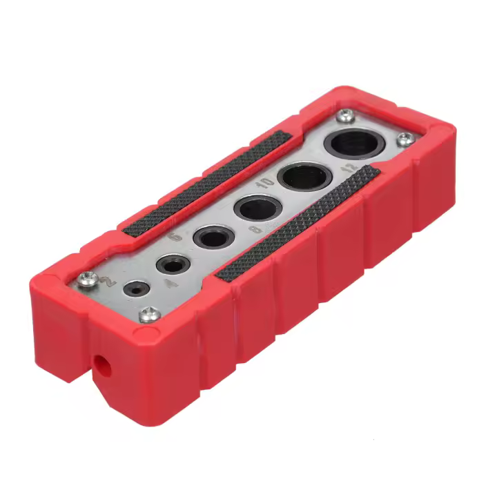 Kit De Locador De Agujeros En Bolsillo Para Carpintería Herramienta De Perforación Guía De Localización Para Madera - 1