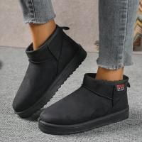 Botas De Pies Descansados De Corduroy Para Mujer Invierno 2024 Comodidad No Esmeriladas Antideslizantes Cordura Suela De Goma - details 5
