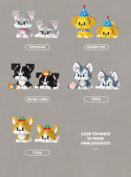 Juego De Construcción Creativo Mini Bloques Para Niños Perro Y Gato Modelo Animal DIY Asamblejable Rompecabezas De Piedra Diamante Bloque De Ladrillo Juguetes Educativos Para Niños - details 4