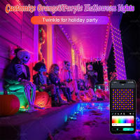Luz De Fairy LED RGB IC Smart String DIY Programable WS2812B USB Garland Decoración Para Exterior Navidad Luces De Globos Fairy - details 4