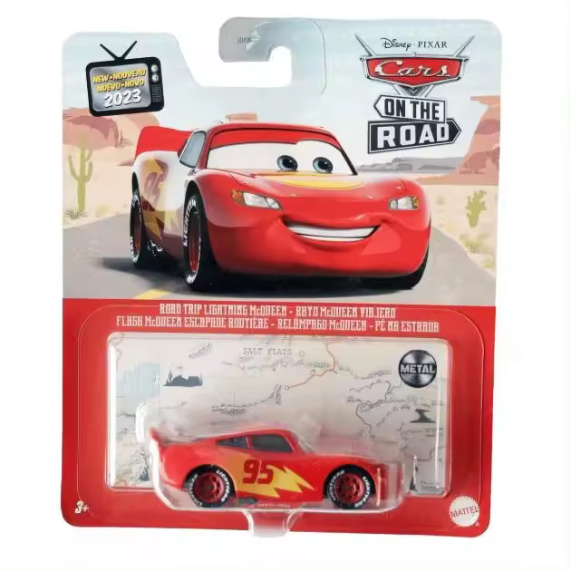 Cars Disney Rayo McQueen Viajero Mattel HKY34 - 1