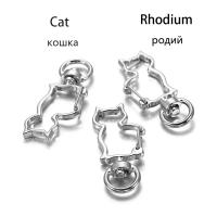 Lote De 10 Llaveros Mixtos De Colores Con Diseños De Luna Perro Gato Delfín Nube Corazón Para DIY Joyería Accesorios De Enlaces Metálicos De Aleación De Zinc - details 8