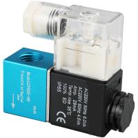 Válvula De Solenoide Pneumática 2V025-08 De Posición Y Puerto 2 Con Tamaño 1/4" Válvula Normalmente Cerrada 12V 24V 110V 220V - details 2