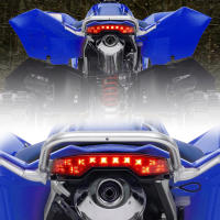 Luz De Freno Trasera LED Para ATV Suzuki LT-R450 LT-R450(Z) LTR450 QUADRACER 2006-2011 Asamblea De Luz De Caudalimetro Material ABS + PC - details 5