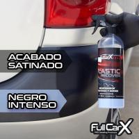 AutoFullCar - Kit Renovador De Plásticos y Gomas FullCarX 750ml. con Esponja Aplicadora - Plastic Recover - Hidrata, Renueva y Abrillanta Los Plásticos y Gomas De Tu Vehículo - Car Detailing - details 2