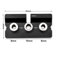 Kit De Juego De Precisión Para Taladro De Agujeros De Madera 3 En 1 Guía Para Taladro De Camas De Juego Herramienta De Carpintería Para Trabajos DIY - details 10
