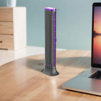 Ventilador De Torre Ajustable Con Ventanas Para Climatización Oscilante Para Habitación De Casa Y Oficina - details 5