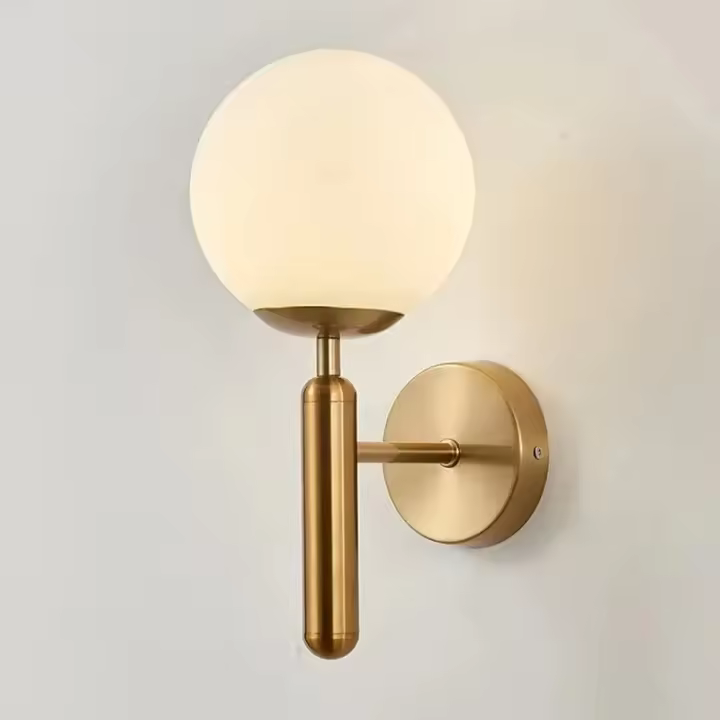Lámpara De Pared LED Moderna En Oro Para Sala De Estar Y Dormitorio Iluminación Decorativa Para Pasillo Y Escalera Incluye Soporte De Montaje - 1