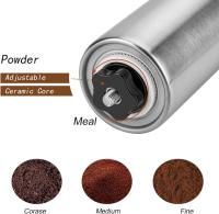 UNIFUN de Maple inoxidable con cónico de Cerámica ajustable, Molino de manivela, tamaño compacto perfecto para su hogar - details 0