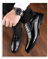 Zapatos Formales De Cuero Para Hombre Slip on Vestimenta Casuál Boda Lujosa Caminar Oficina Talla Grande Zapatos Para Hombre - details 7