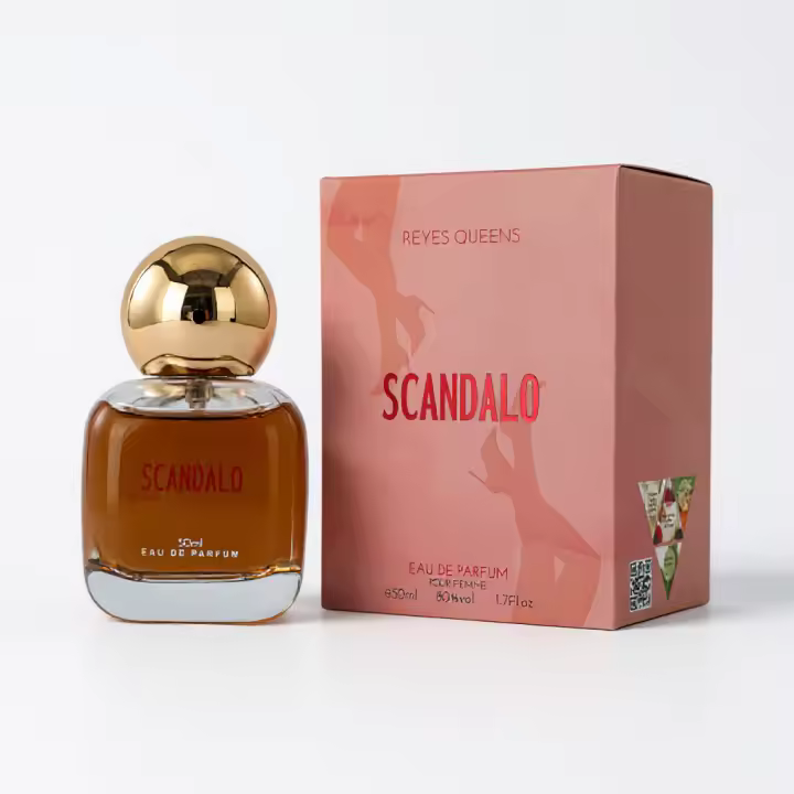 Perfume femenino Scandalo Eau de Parfum 50ml de Reyes Queens, fragancia intensa y elegante con carácter, ideal para el día a día o ocasiones especiales. 🚚 Envíos a España 24/48 horas. - 1