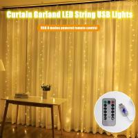 Luces De Cinta LED USB Control Remoto 3/4/6M Decoración De Fiesta De Navidad Boda Cumpleaños Para Dormitorio Guirnalda Farolillo Fairy - details 4