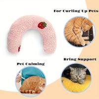 Almohada De Descanso Para Perros Y Gatos De Algodón Suave Y Cómoda Fácil De Limpiar Portátil Para Amantes De Los Animales - details 1