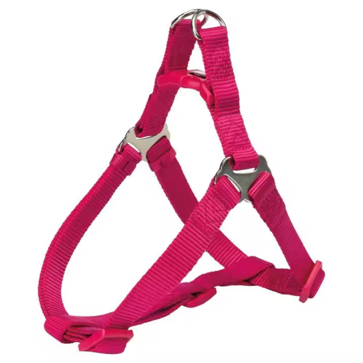 TRIXIE Premium One Touch harness, S: 40–50 cm/15 mm, fuchsia - 1