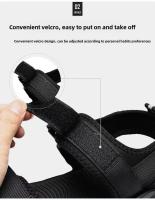 Par De Sandalias Para Hombre Antideslizantes Y Transpirables Para Verano Zapatillas De Playa Negocios Con Suela Blanca Resistente Al Desgaste - details 6