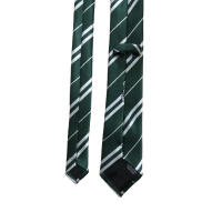 Corbata verde y blanca con escudo adulto niño disfraz mago bruja cosplay serpiente envio urgente - details 1