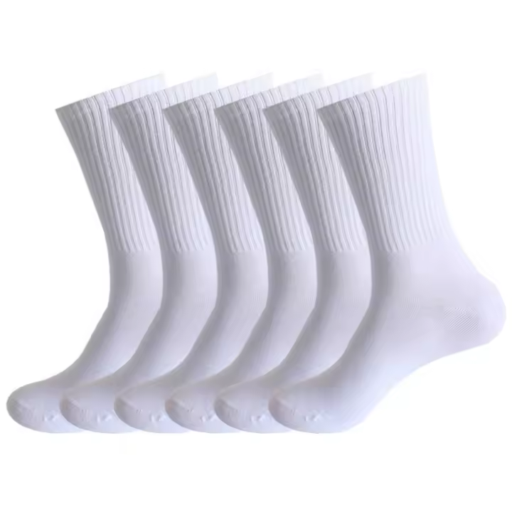 12 Pares De Calcetines Deportivos Para Mujer - Bajo-Corte Ligero Con Tecnología De Absorción De Sudor (Blanco Poliéster Sensación De Calzado Descalzo) - 1