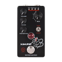 Pedal De Efectos De Distorsión MOSKYAUDIO KING RAT Para Guitarra Eléctrica Accesorios De Guitarra Pedal De Fuzz Distorsión Bypass Verdadero - details 7