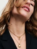 Pandora - Collar de Cadena Infinita-Baño de Oro de 14K - details 3