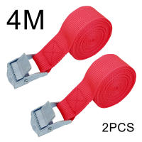 2pcs 4M Cinturones De Tensión De Aleación De Zinc Para Carga De Madera Fijación De Equipaje De Coche Correa De Tensión Ratchet - details 8