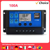 Controlador De Carga Solar 100A Con Puerto USB Regulador Inteligente De Batería Y Panel Solar Controlador De Luces De Calle - details 0