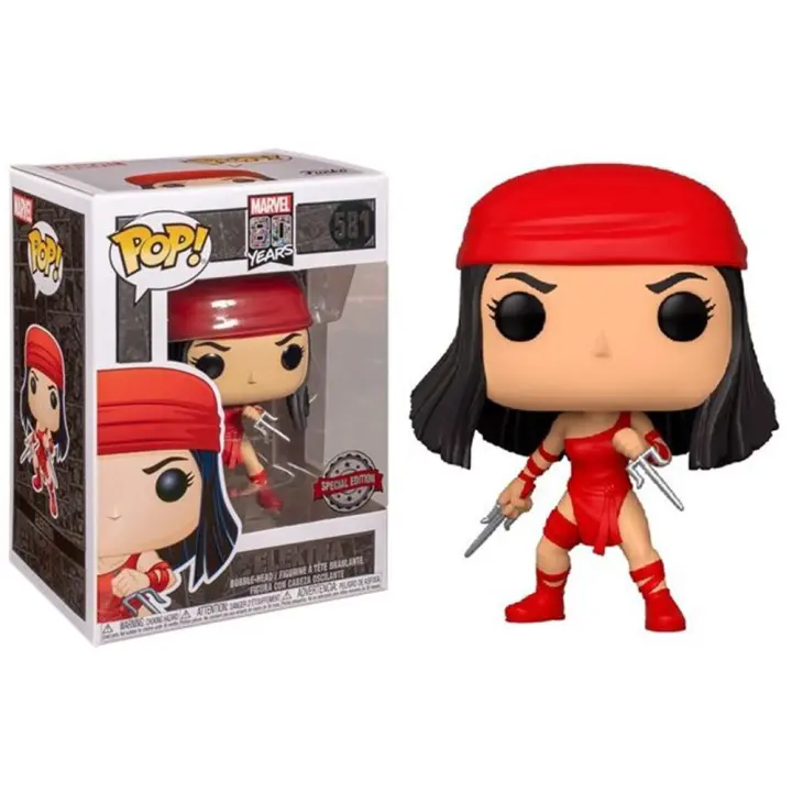Funko Pop! Marvel 80th - Elektra Exclusivo, 44812, Nº581 - 1