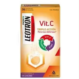 Leotrón Vitamina C 36 Comprimidos Efervescentes - 1