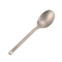 Cuchara De Titanio TOMSHOO Para Uso Doméstico Y Camping Platos Y Cucharas De Titanio Para Exteriores Sin Plegar Sin Descartables - details 14