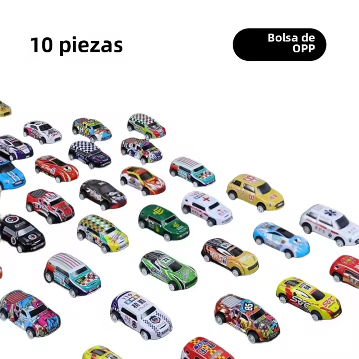 Vehículo De Carreras Plegable Para Niños Camión Transportador Juegos Competitivos Almacenamiento Mini Coche De Aleación Regalo De Novela Para Niños - 1