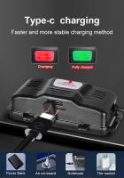 Linterna Frontal Recargable 800W Potencia Alta Impermeable Para Trabajo Al Aire Libre Luz De Noche Fluorescente 18650 Para Camping Pesca Senderismo Escalada - details 11