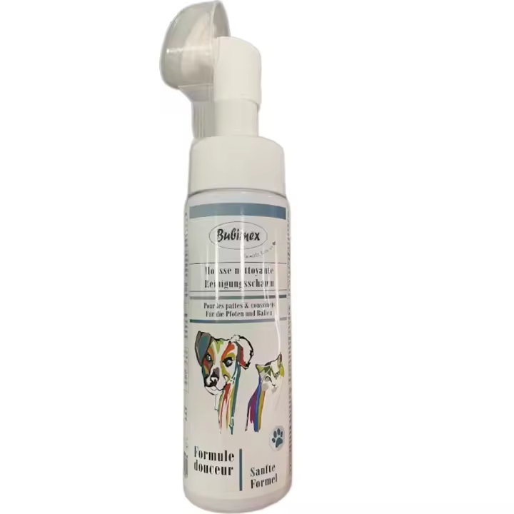 Bubimex Limpiador de Patas 200 ml | Solución Eficaz para Higiene de Patas de Perros y Gatos | Limpieza Profunda y Cuidado - 1