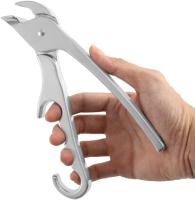 Pinza para bandeja de Horno, abrazadera elevadora de las olas de Maple inoxidable - details 1
