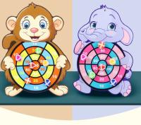 Juego De Anillo De Baloncesto Para Niños Con Diseño Creativo De Animales Juguetes Deportivos Para Interior Y Exterior Desarrolla La Capacidad De Agarrar Y Moverse - details 11