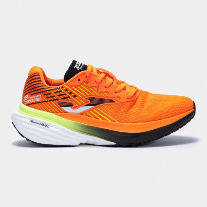 Zapatillas Running Hombre Joma Super Cross 2508 Naranja Resistentes-RCROS2508 Joma