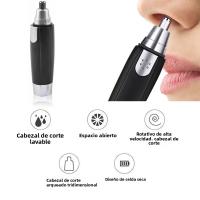 Afeitadora Eléctrica Para Nariz Y Orejas 1pc Fácil De Limpieza Herramienta De Afeitado Para Hombres Y Mujeres Trimmer De Cabello De La Nariz - details 2