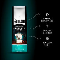 Bialetti Café Molido Italiano - Perfetto Moka: Clásico, Intenso, Vainilla, Avellana, Chocolate, Descafeinado y Delicato -  6 paquetes de 250 gr cada uno (1,5 kg)  Café de alta calidad - details 7