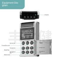Estimulador muscular eléctrico EMS de 12 almohadillas de electrodos, dispositivo de fisioterapia TENS, masajeador de cuerpo completo, 15 modos, alivio del dolor, cuidado de la salud - details 3