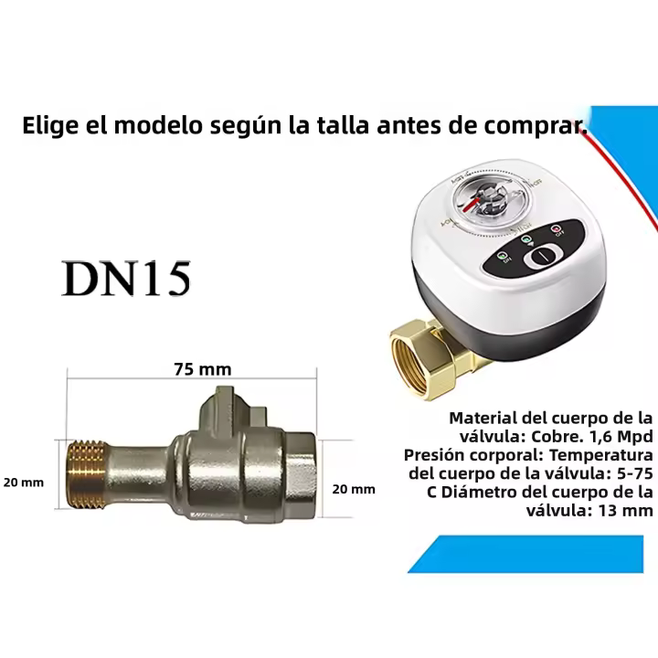 EWeLink Válvula De Agua ZigBee/Wifi Automática Control Remoto Por App IP65 Impermeable Rango De Acción WiFi Intelligent Ballvalve - 1