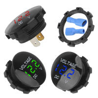 Mini Voltímetro Digital DC 12V-24V Con Pantalla LED Para Coche Auto Motocicleta Barco ATV Camión Accesorios De Refit Impermeable - details 16