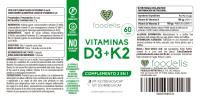 Pack Proteinas Whey 100%  2000g + Creatina 300g Foodelis + Regalo Vitamina D3 y K2  Potencia tu entrenamiento  Masa Muscular   Fácil Digestión y Absorción - details 2