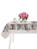 STARLEY - Mantel antimanchas de tela con diseño decorativo – disponible en 6 estilos modernos y 3 tamaños – ideal para comedor, cocina, terraza o celebraciones – fácil de limpiar y reutilizable - details 3
