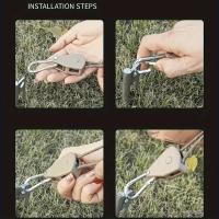 BOPORO Hebilla Ajustable para Cuerda de Viento - Accesorio Esencial para Tienda de Campaña - details 1