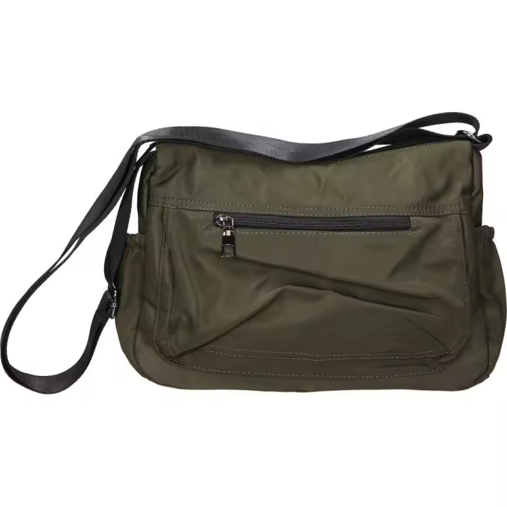MIA LAROUGE | Bolso Bandolera Mia Larouge para Mujer – Bolso Casual En Color Verde – Bandolera Ajustable con Cremallera – Varios Compartimentos – Espacioso – Cómoda – Modelo GB3765 - 1