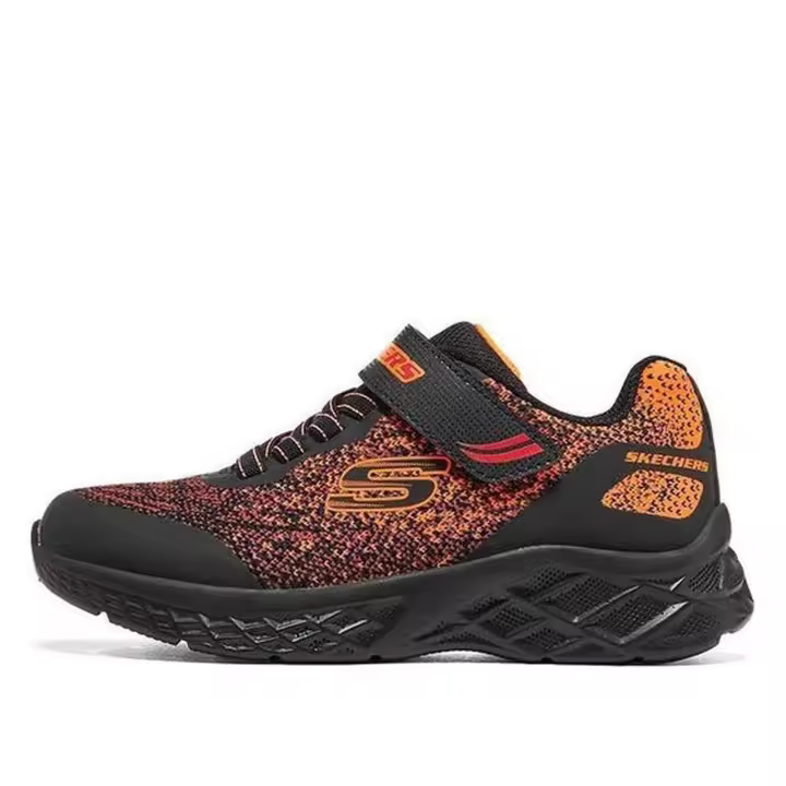 Calzado marca Skechers modelo 403920L-Bkrd para junior en color negro - 1